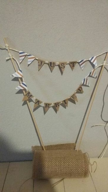 Cake topper rustico? fatto!!! - 1