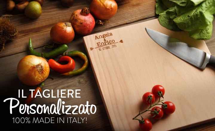 Tagliere personalizzato