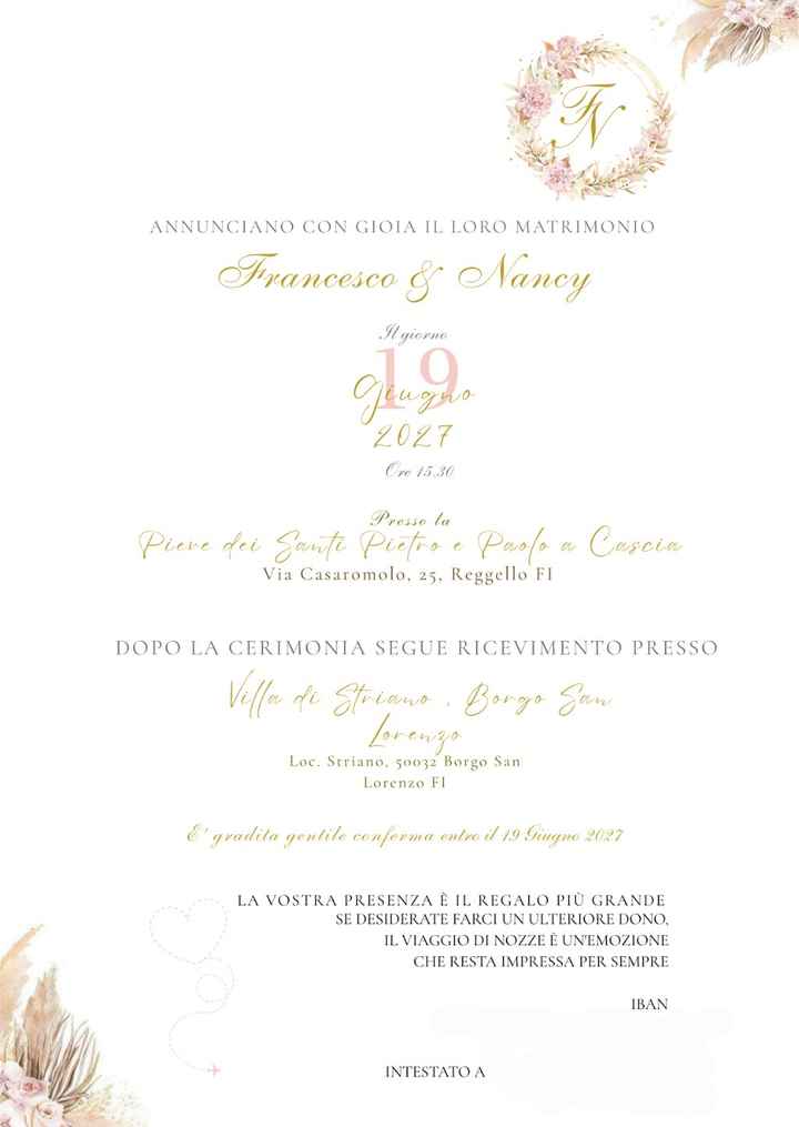 Partecipazioni 💌🎀 - 2