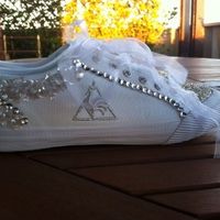 Scarpe basse con pailletes 