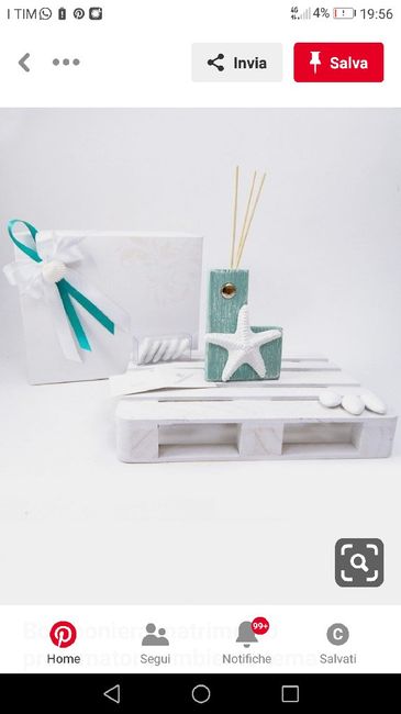 Bomboniera tema mare 5