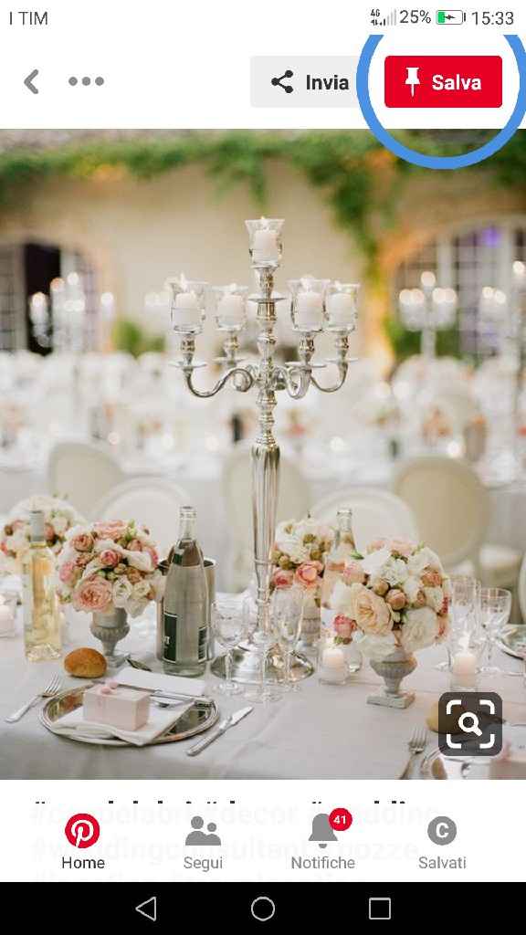 Tavoli esterni sala - 1