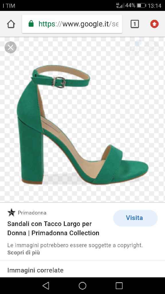 Scarpe verde smeraldo - 2