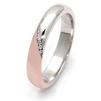 Fedi oro bianco e oro rosa