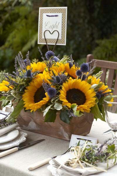  Idee matrimonio rustico e girasoli - 6