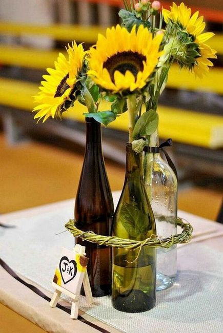  Idee matrimonio rustico e girasoli - 8