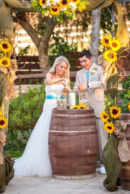  Idee matrimonio rustico e girasoli - 9
