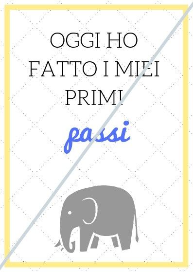 primi passi