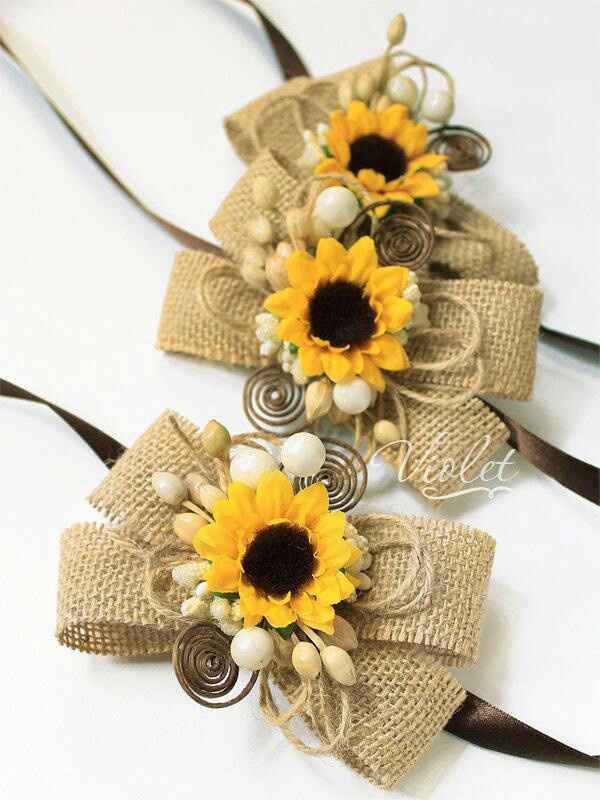  Idee matrimonio rustico e girasoli - 1