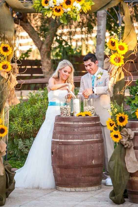  Idee matrimonio rustico e girasoli - 9