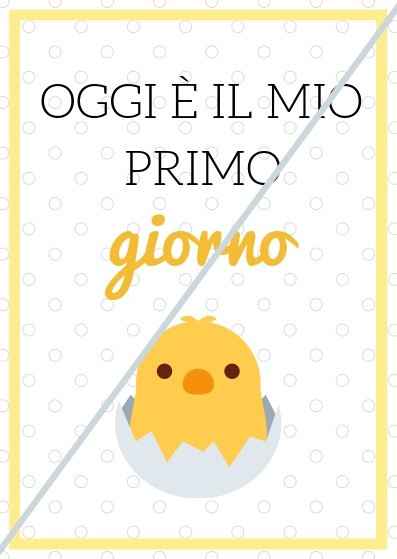 primo giorno