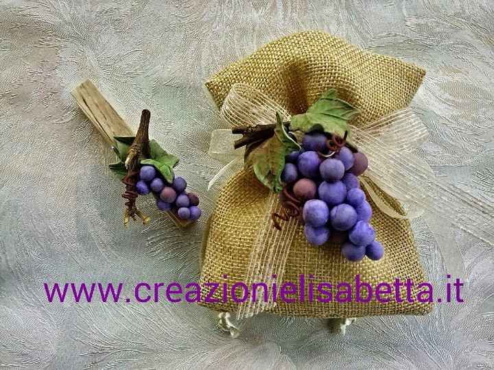 Matrimonio tema vino bomboniere - 3