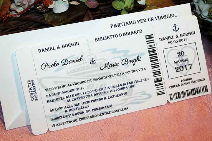 biglietto invito