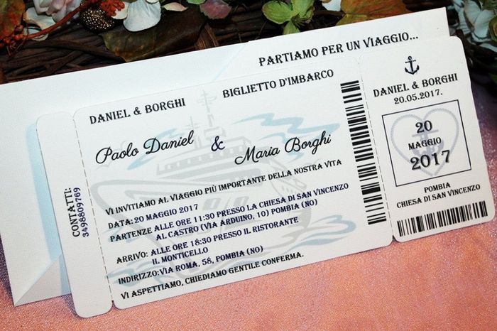 biglietto invito