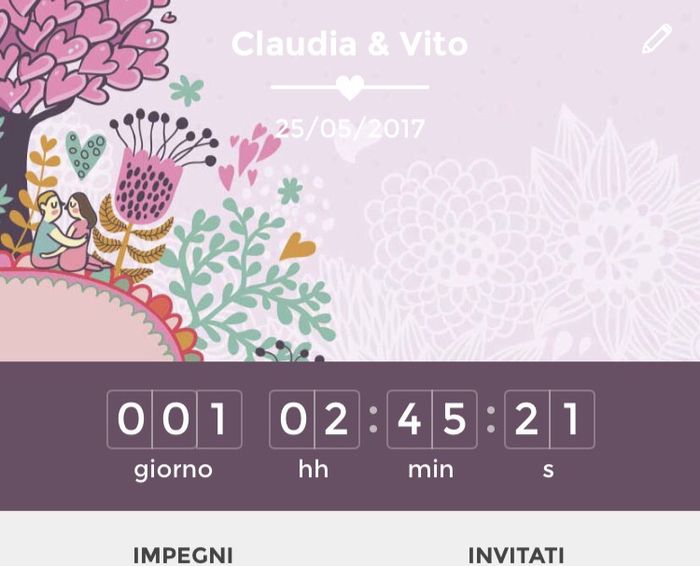 Quanto segna il vostro countdown? - 1