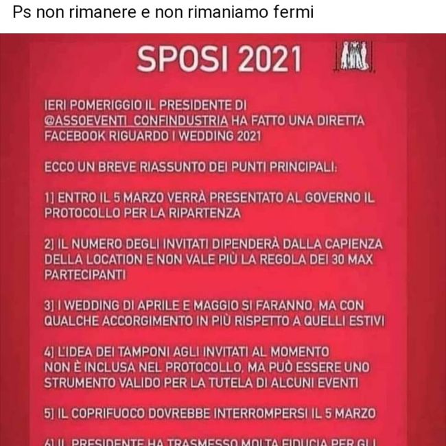 Spose 2021 ecco una gioia 🤞💪🍀 - 1