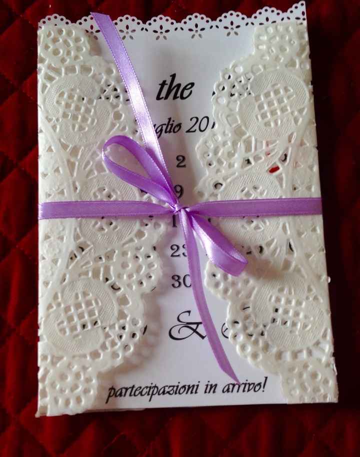 Save the date!...il nostro! - 1
