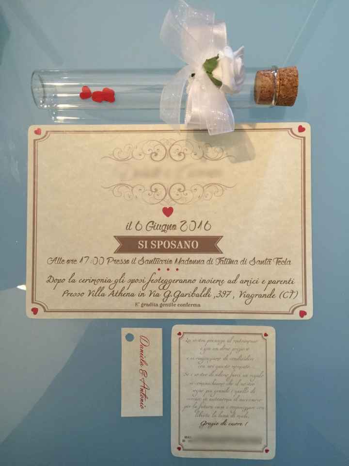 Partecipazione in fialetta...a tema mare - 1