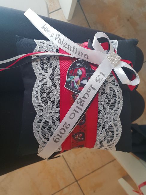 Cuscinetto portafedi - 1