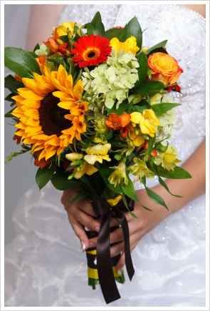 bouquet girasoli