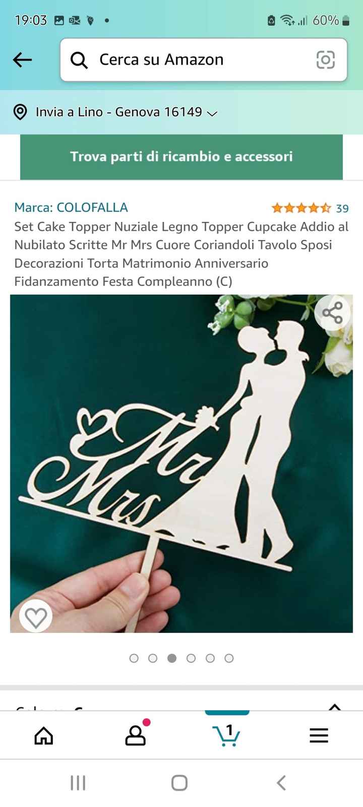 - 6 Giorni: dubbio su cake topper! - 3