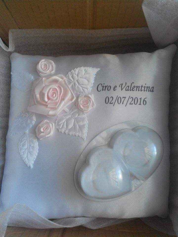 Cuscino porta fedi pronto - 1