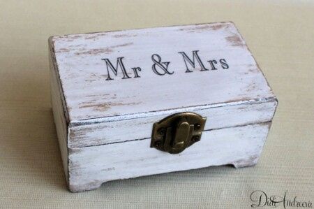 Scatolina porta fedi vi piace? - 2