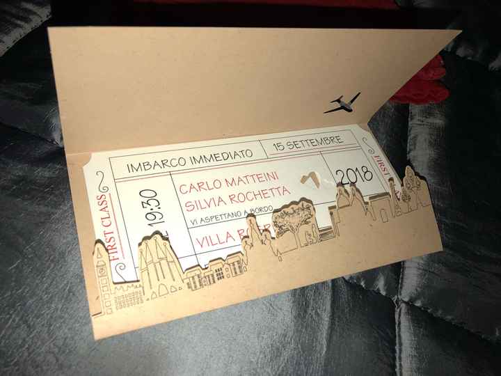 Partecipazioni tema viaggio! - 2