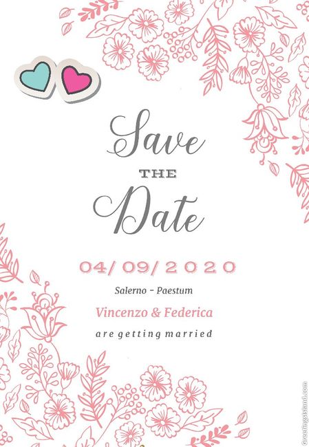 Questione save the date 1