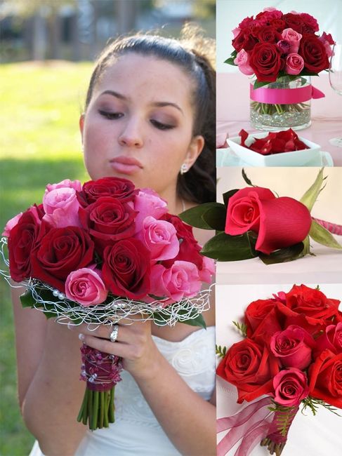 Idee nozze rosa e rosso