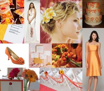 Idee nozze arancione e giallo