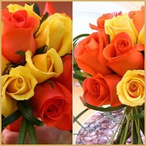 Idee nozze arancione e giallo
