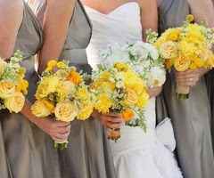Idee nozze grigio e giallo