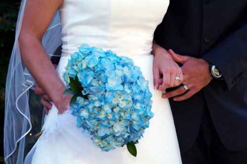 idee matrimonio azzurro e bianco