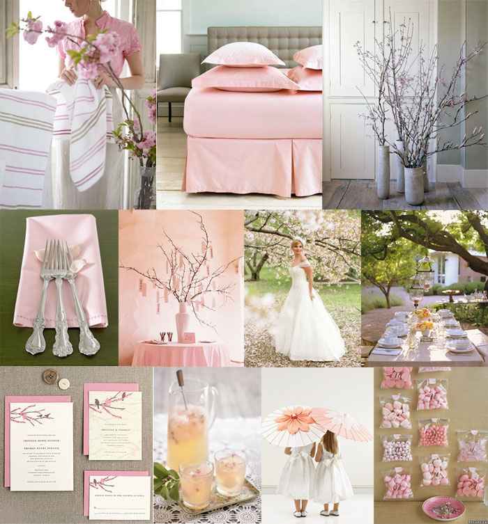 idee matrimonio tema fiori di ciliegio