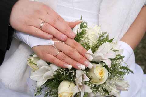 ...Nail-Art sposa...