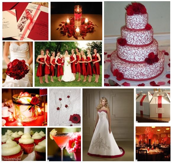 matrimonio in rosso e bianco...+.+.+.+ - Organizzazione ...