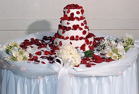 Matrimonio in rosso e bianco