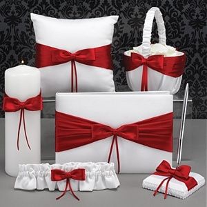 Matrimonio in rosso e bianco