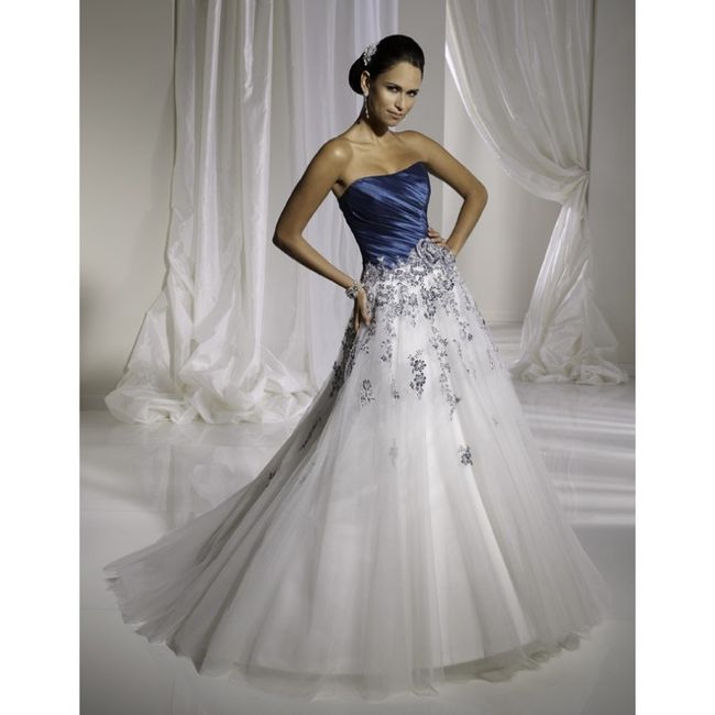matrimonio in blu e bianco