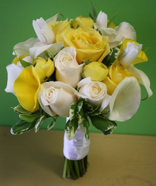 matrimonio in giallo e bianco