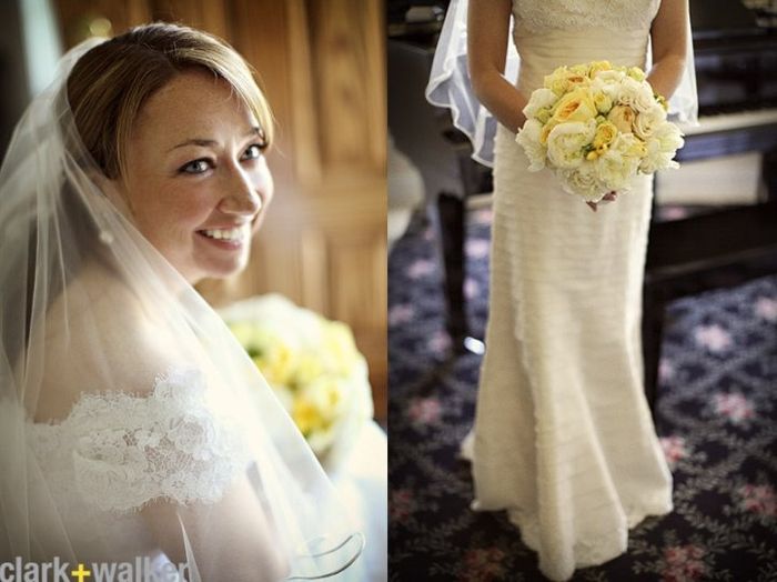 matrimonio in giallo e bianco