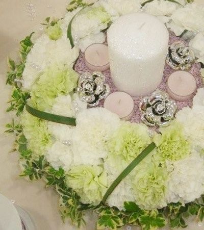 matrimonio in verde e bianco
