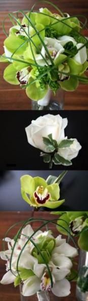 matrimonio in verde e bianco