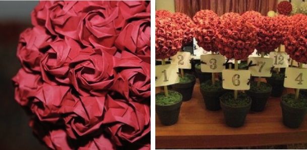 Bouquet...con Origami