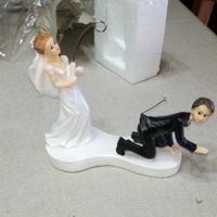  Cake topper sposo pescatore e cacciatore - 1