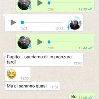 Condividi lo screenshot dell'ultimo messaggio che vi siete inviati - 1