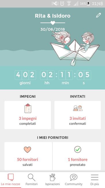 Condividete la data delle vostre nozze - 1