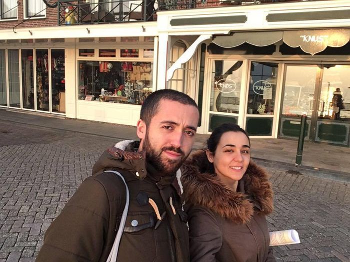 Qui eravamo in una cittadina Olandese stupenda :) Volendam :) 