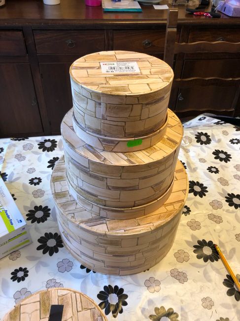 Torta porta buste - 3